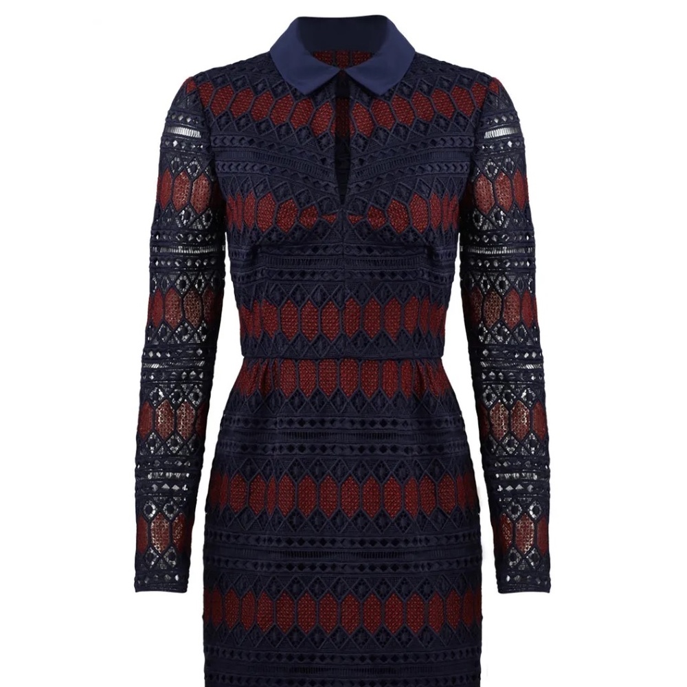 Trina Turk Colorblock Rodin Dress Size 12